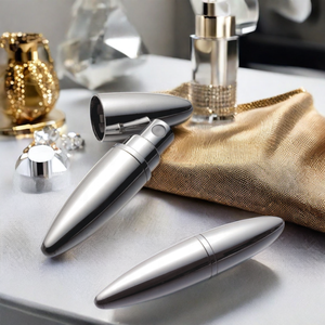Bullet Thiết Kế Bạc Mạ Nước Hoa Cầm Tay <span class=keywords><strong>Atomizer</strong></span> Du Lịch Túi Nước Hoa Chai 5Ml Cho Nam Giới Và Phụ Nữ Phụ Kiện - Product Image 5