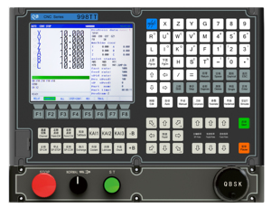 998TT CNC tornio Controller doppio/tre canali Servo sistema adatto per applicazioni di tornitura e taglio di tipo svizzero - Product Image 5