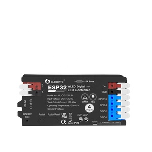 Gledopto GL-C-017WL-D умный пиксельный светодиодный контроллер пульт дистанционного управления WiFi ESP32 4 канала Встроенный UART скачать ESP-NOW пульт дистанционного управления - Product Image 1