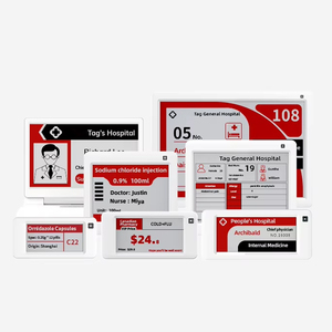 1.54 2.13 2.66 2.9 4.2 10.2 7.5 11.6 13.3นิ้วหน้าจอ E-Ink E-Ink หน้าจอ E-Ink กระดาษ E-Ink แสดง epaper epaper ESL สำหรับโรงพยาบาล - Product Image 1