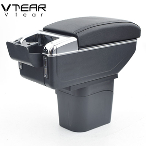 Vtear Chevrolet Cruze Armrest with USB Charging Interface Heightened Central Storage Box Cup Holder &amp; Interior Accessories - Product Image 3