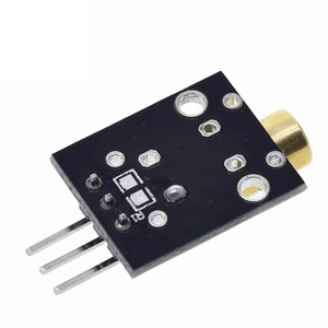 KY-008 650nmレーザーセンサーモジュール6mm 5V 5mW赤ドットダイオード銅ヘッドセンサーキット用Arduinoプロジェクト - Product Image 4