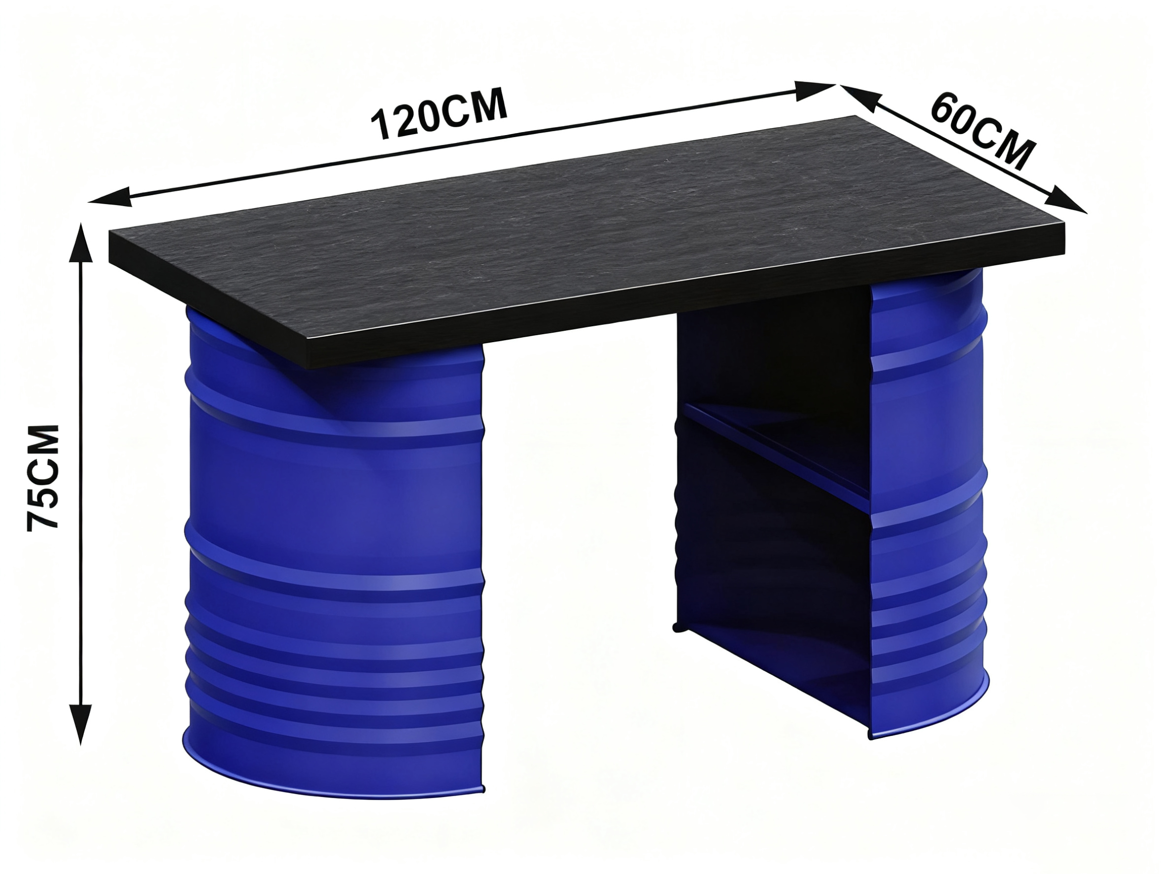 120 tavolo doppio * 60*75