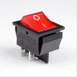 RK1-03 soken 16A 30A 250VAC 125VAC T85/55 25/T100 DPDT kırmızı led ışık devre anahtarı için tüv VEDE KC CQC ile çoklu soket - Product Image 2