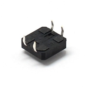 Original 12*12*7MM 4Pins Black Push Button Touch Micro Switch - Product Image 4