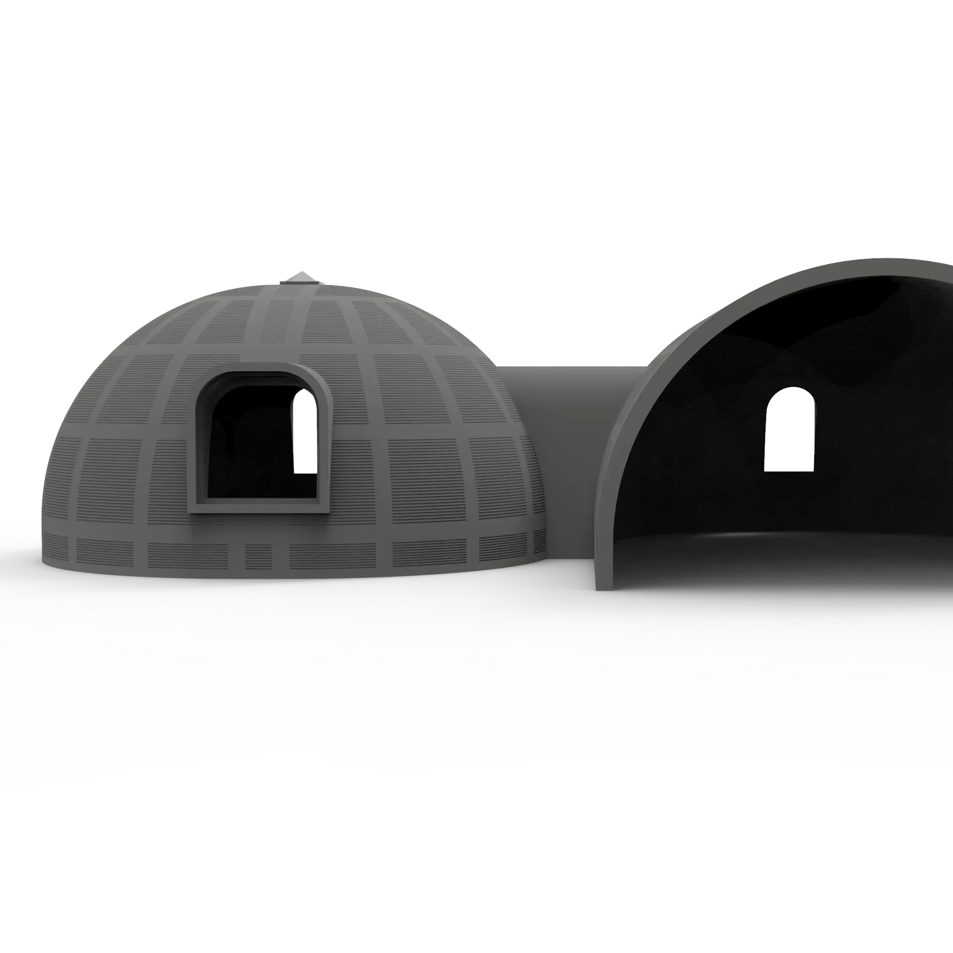 Moderne Grafeen Eps Luxe Schuim Geprefabriceerde Dome Huis Aardbeving Slip Nieuwe Ontwerp Landschap Resorts Residentiële Thuis