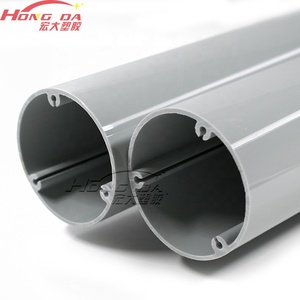 Fabrika doğrudan satış parlak sanayi yuvarlak tüp profilleri PVC PP profil tüpler ABS HDPE oyuncak tüp bina için - Product Image 6