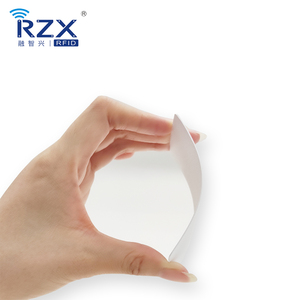 RZX卡厂100% 纯聚碳酸酯激光覆盖CR80 30mil 0.76毫米厚度可打印电脑白色空白塑料身份证