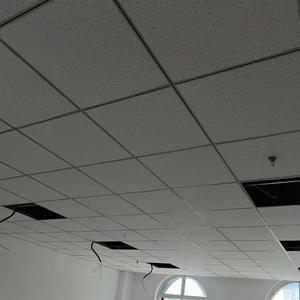 Square T <strong>Grid</strong> False Mineral Fiber Color Coated False <strong>Ceiling</strong> <strong>Grid</strong> <strong>Tile</strong> - Product Image 6