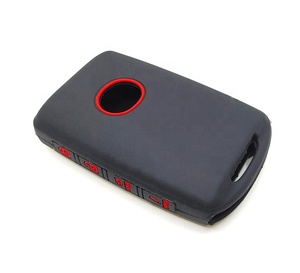 Wholesale 4-Button Soft Silicone Car <strong>Key</strong> Cover Protective Accessory for <strong>Mazda</strong> - Product Image 4