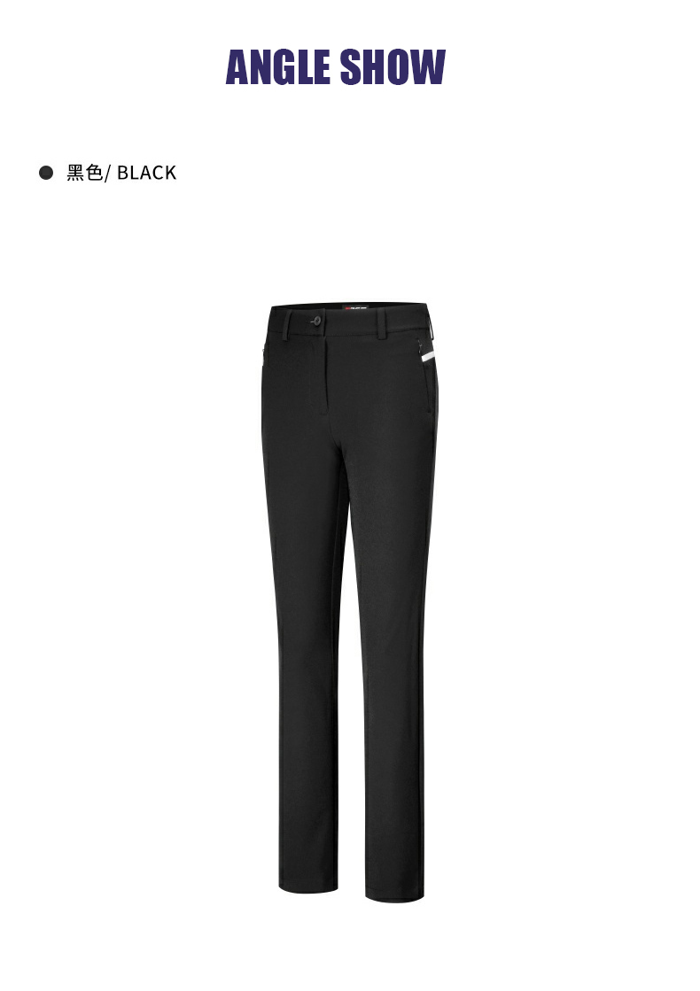 PGM KUZ150 custom logo ladies 3/4 golf pants elastic breathable womens