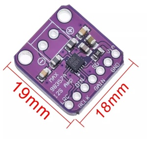 Ruised Stock MAX98357 <strong>I2S</strong> Audio amplifier module unfiltered Class D amplification supports ESP32 <strong>Raspberry</strong> <strong>pi</strong>