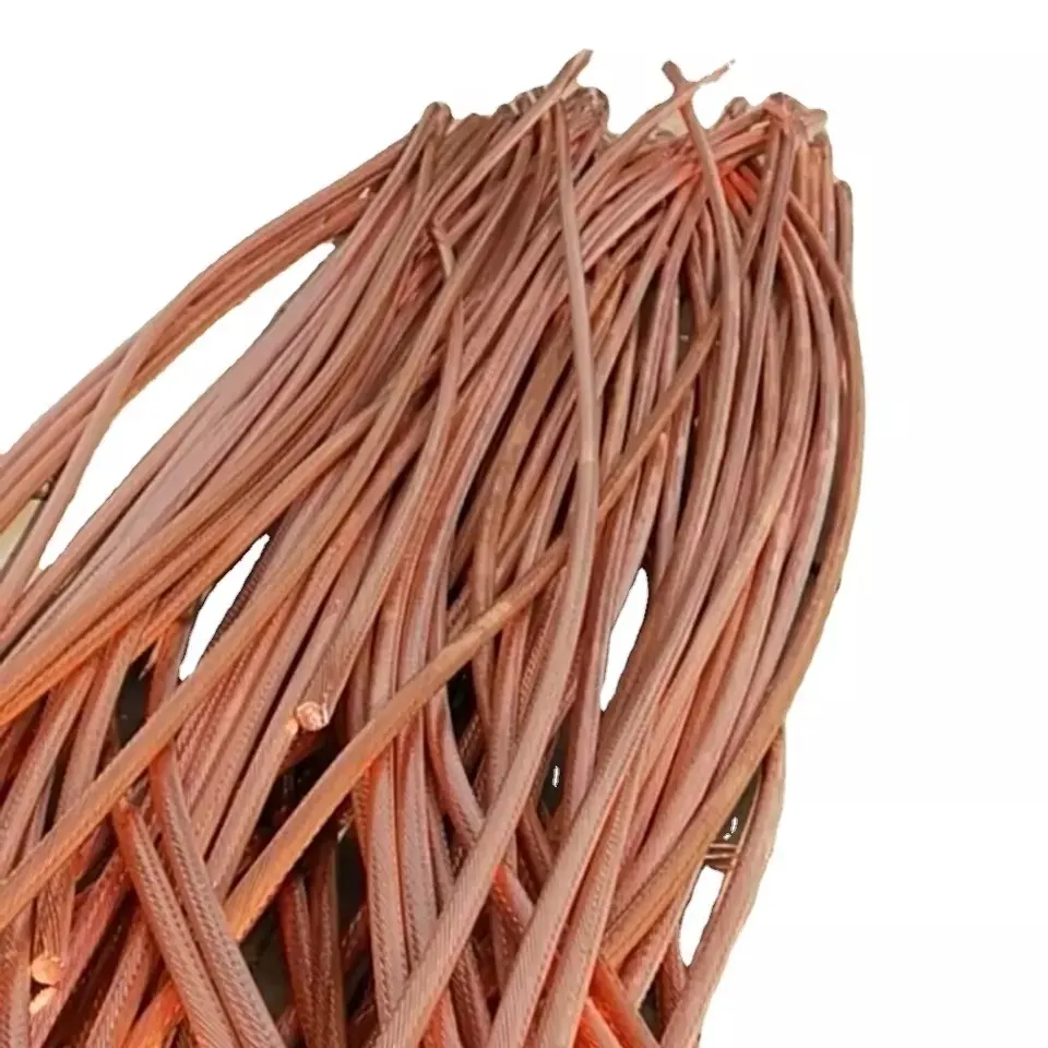 Sucata de cabo de cobre por atacado de fábrica 99,99% sucata de cobre