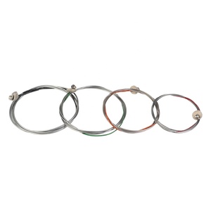 NAOMI 4Pcs/Set Universal Full Set (G, D, a &amp; E) Double Bass <strong>Strings</strong> <strong>High</strong> <strong>Quality</strong> Steel <strong>Strings</strong> 4/4 3/4 1/4 1/2 1/8 - Product Image 5