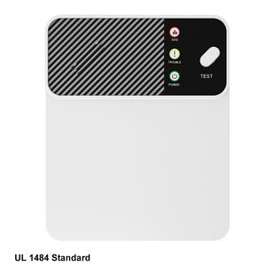 Rilevatore di Gas alimentato a batteria 10 anni di durata della batteria UL1484 rilevatore di perdite di Gas naturale gpl Standard - Product Image 1