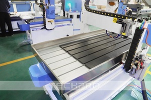 เครื่อง CNC เราเตอร์ตั้งโต๊ะแบบสุญญากาศสำหรับงานไม้6012 6090เครื่องตัดไม้3D แบบ3แกน - Product Image 6