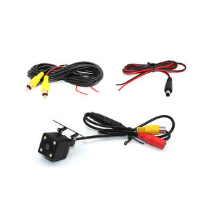 Rear Camera Car Waterproof Parking Assistance <strong>Reversing</strong> Back CMOS Image <strong>Sensor</strong> <strong>4</strong> LED Rearview Camera Night View