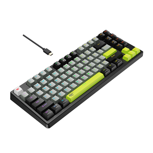 Havit KB904L Portable Wired <strong>Mini</strong> <strong>Keyboard</strong> <strong>with</strong> Hot-Swappable Switch Anti-Fall for Desktop English Language - Product Image 3