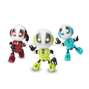 Robot de Metal modelo juguetes Robot interactivo de detección táctil con grabación de sonido y Luz - Product Image 2