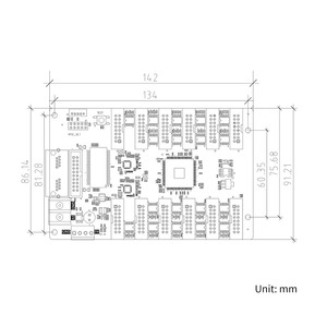 Pantalla de visualización LED Sistema de control síncrono asíncrono Huidu Controlador de tarjeta receptora - Product Image 6
