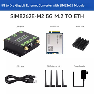 Waves hare SIM8262/RM520-Modul 5G M.2 zu Gigabit-Ethernet-Konverter Unterstützt SIMCom/Q U E C T E L für Kommunikation und Netzwerk - Product Image 3