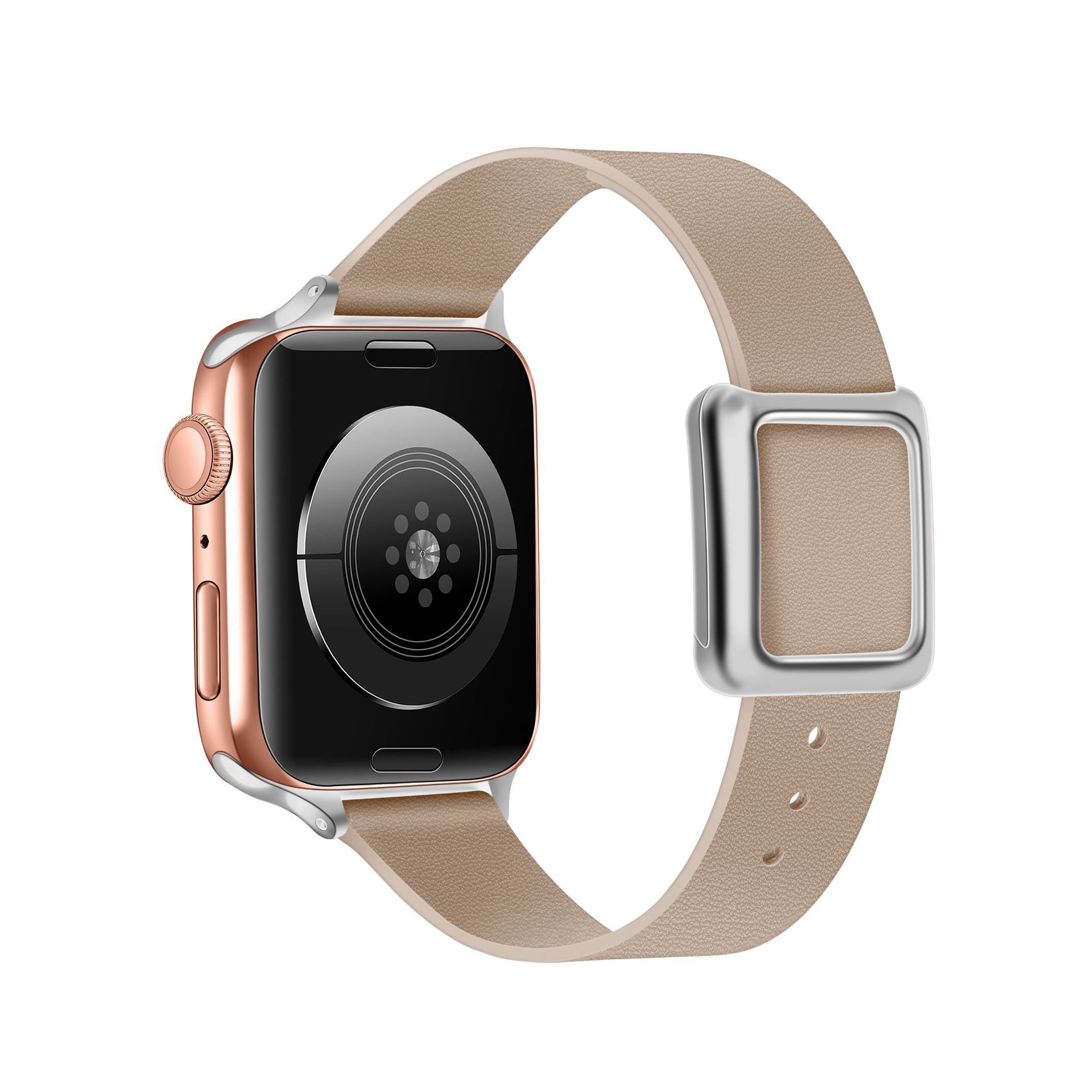 apricot band silver buckle