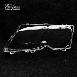 YEA oto araba far kapağı lens camı adet abajur <span class=keywords><strong>BMW</strong></span> 3 serisi E46 318I <span class=keywords><strong>320I</strong></span> far gölge lens kapağı 2002-2004