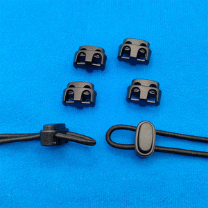 Plastic <strong>Elastic</strong> <strong>Cord</strong> Toggle Drawstrings <strong>Cord</strong> <strong>End</strong> Lock Stopper - Product Image 6