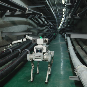Professional Grade Programmable Robot Dog With <strong>Equippable</strong> Robotic Arm Obstacle Climbing for Border Patrol Applications
