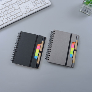 Cuaderno en espiral personalizable A5 para oficina de negocios con logotipo de la empresa, notas adhesivas publicitarias creativas, cubierta de papel - Product Image 6
