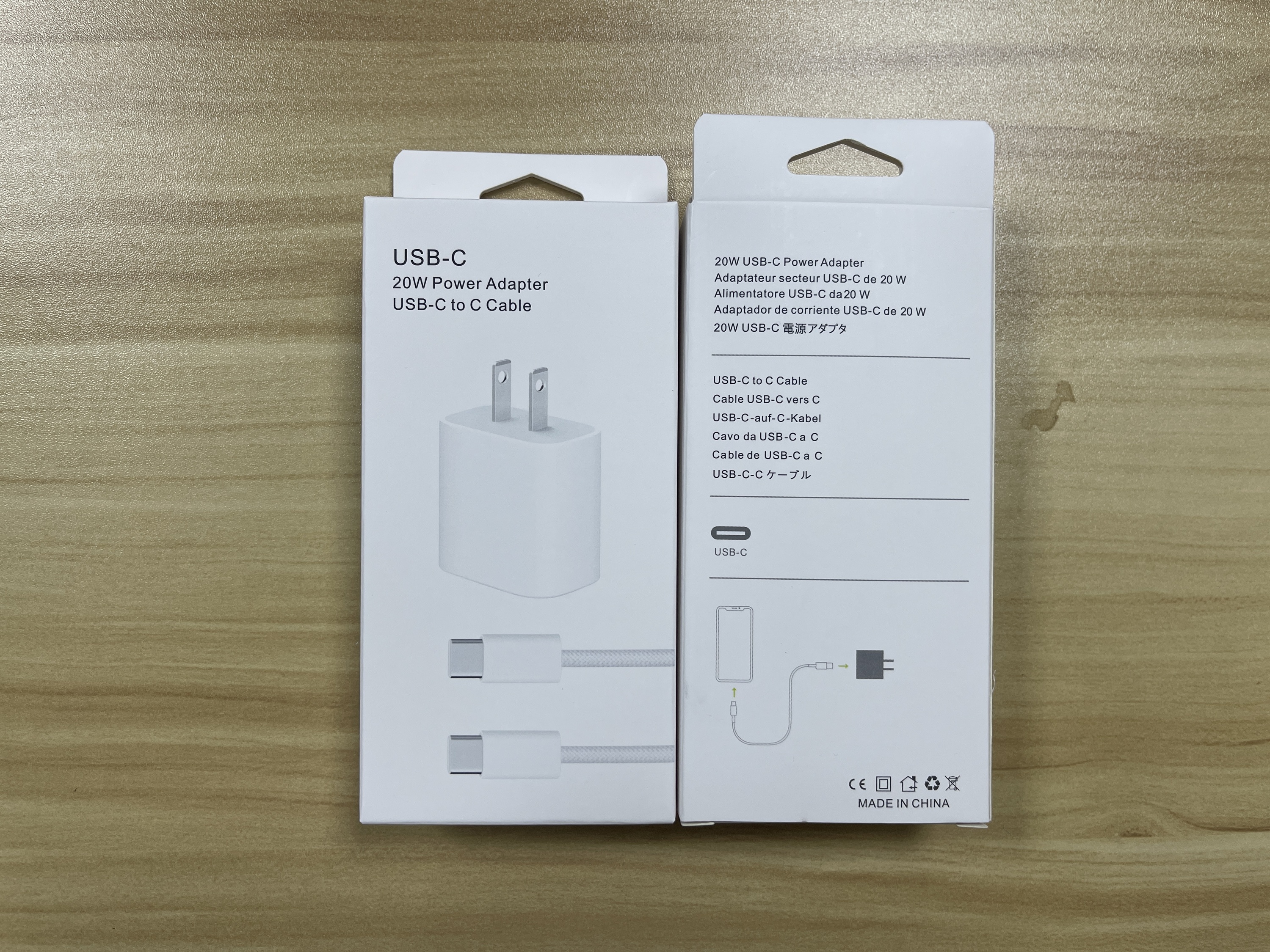 Blanco/PD 25W (USB-C)