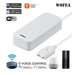 2.4G WIFI智能漏水传感器检测器80db洪水警报溢流安全报警系统 - Product Image 3