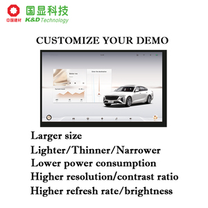 K & D 9インチディスプレイIpsパネル1024*600 Lcd 9インチ自動車用ディスプレイモジュールLVDSインターフェイスプライバシーディスプレイタッチLCDモジュール