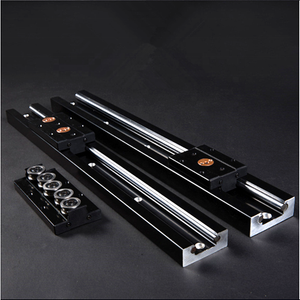 SGR cuadrado de aluminio de carril 1pcs SGR20 1000mm con 1pcs SGB20 3 rueda deslizante de doble eje guía lineal para máquina CNC - Product Image 5