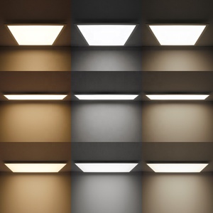 Chất lượng cao thương mại chiếu sáng 60x60 60x120 30x120 lõm CCT lựa chọn Bảng điều chỉnh ánh sáng 27W/36W/40W <span class=keywords><strong>LED</strong></span> Backlit Bảng điều chỉnh ánh sáng - Product Image 4