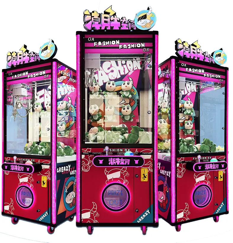 Banana Land Günstige Preis Claw Crane Machine Arcade-Spiel, Crane Claw Machines Verkaufs automat, Toy Crane Game Machine Zum Verkauf