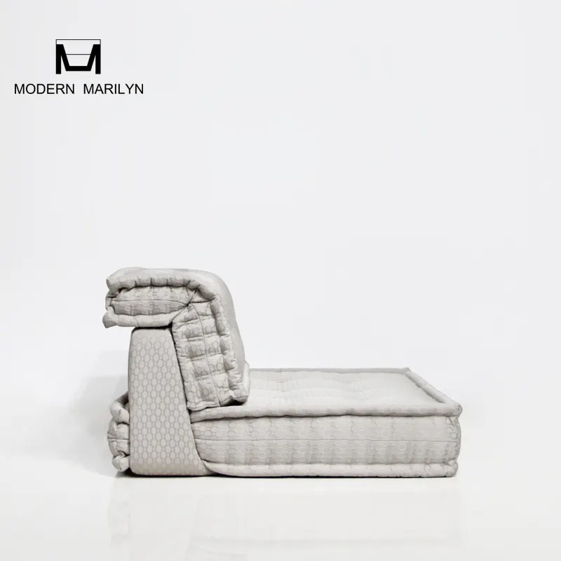 Glamour Nouveau Design Modulaire Inclinable Canapé Paresseux Haut de Gamme Chair Mahjong Sol Canapé Offre Spéciale Salon Tatami Canapé Chaise