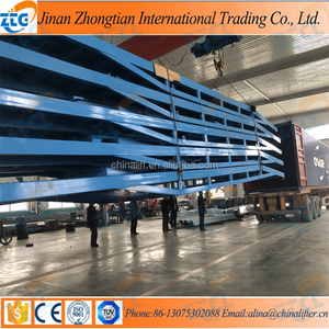 ZTCL Contenedor móvil carretilla elevadora muelle de carga rampa de contenedores 6 toneladas 8 toneladas 10 toneladas 22000lbs capacidad plataforma personalizada