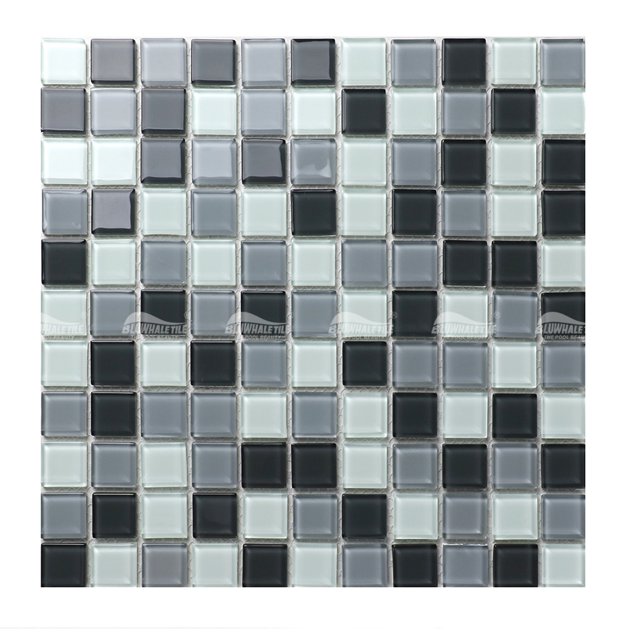 BGI016F2 Mélange noir et gris