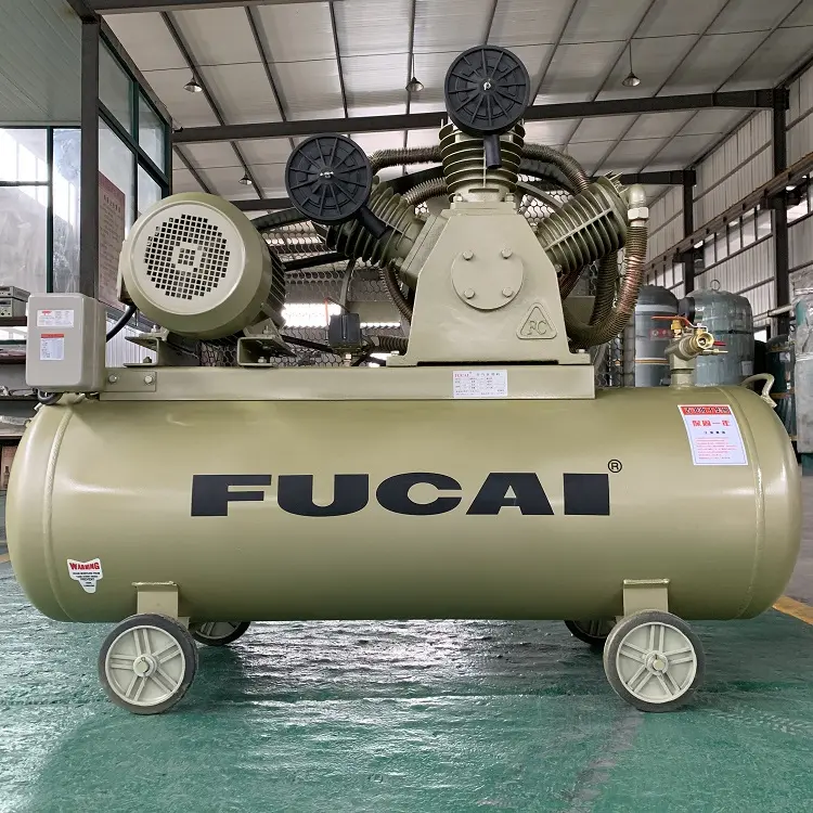 FUCAI 3 phase AC pistone compressore d'aria oil-free serbatoio 500l
