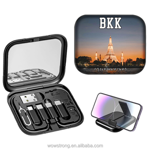 旅行充電キットUSB & Type-Cケーブル6-in-1工場卸売カスタマイズ可能感謝祭 - Product Image 2