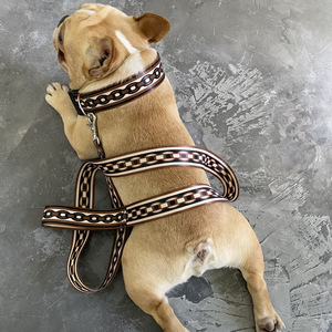 強力な頑丈なナイロンハスキー犬ハーネストレーニング作業