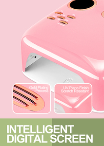 Luz Led UV de Gel portátil para uñas, 4 sensores de configuración de temporizador, luces de uñas de Gel inalámbricas profesionales - Product Image 4