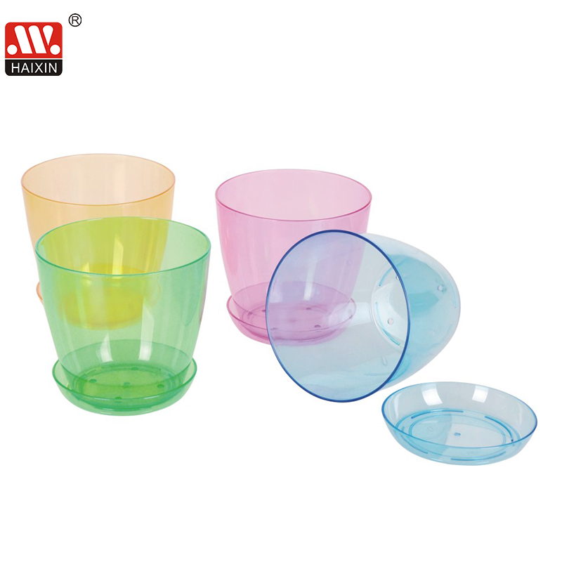 Rose transparent/bleu/vert/jaune