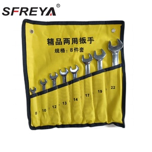 SFREYA S220A Wrench,Combination Set Carbon Steel Open End Combination Spanner Available in Multiple Sizes From 6mm to 32mm - Product Image 5