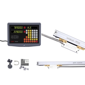 SINO 2-Axis SDS2MS DRO Kit Digital Readout <strong>System</strong> with <strong>Linear</strong> <strong>Encoder</strong> Scale Wave for Milling Machines, TTL RS422 - Product Image 1