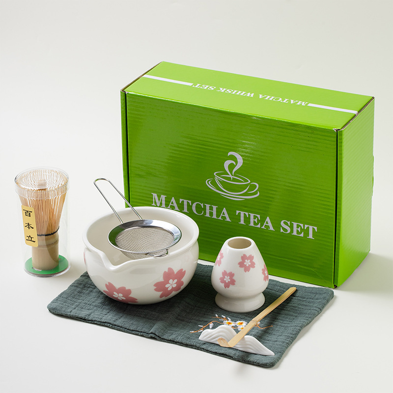 White Cherry Blossom Pink 7p/set