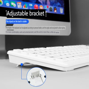 Spot Wholesale 2.4G Neutral Wireless <strong>Keyboard</strong> and Mouse Set Chocolate Keycap Mute Button Mouse Set - Product Image 4