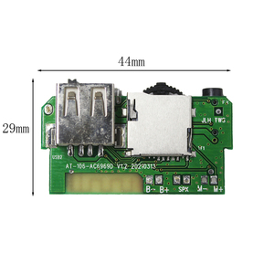 High Quality Electronic Device <strong>Speaker</strong> With USB Port Portable Audio PCB Mp3 Bluetooth Decoder Board