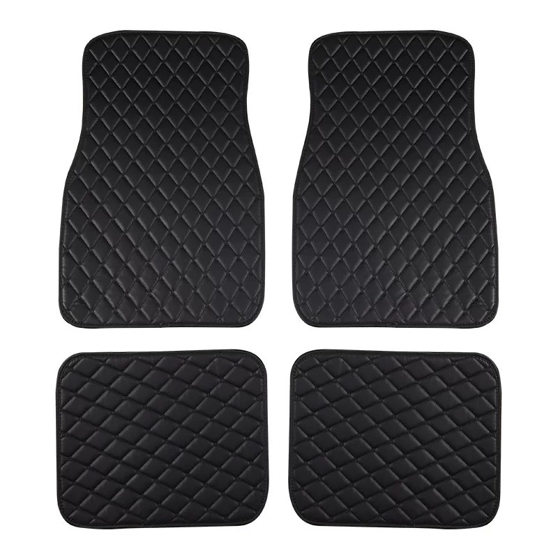 Conjunto negro de cuatro piezas.